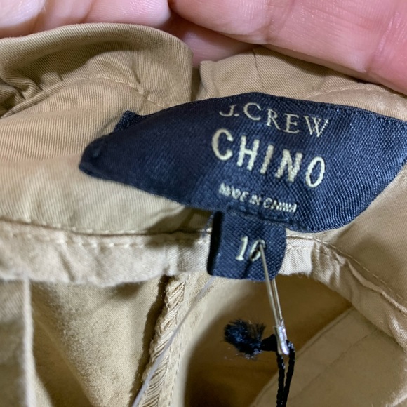 Ruffle detail khakis. Nwt JCrew - Picture 6 of 7